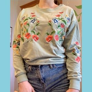 Embroidered Sweater